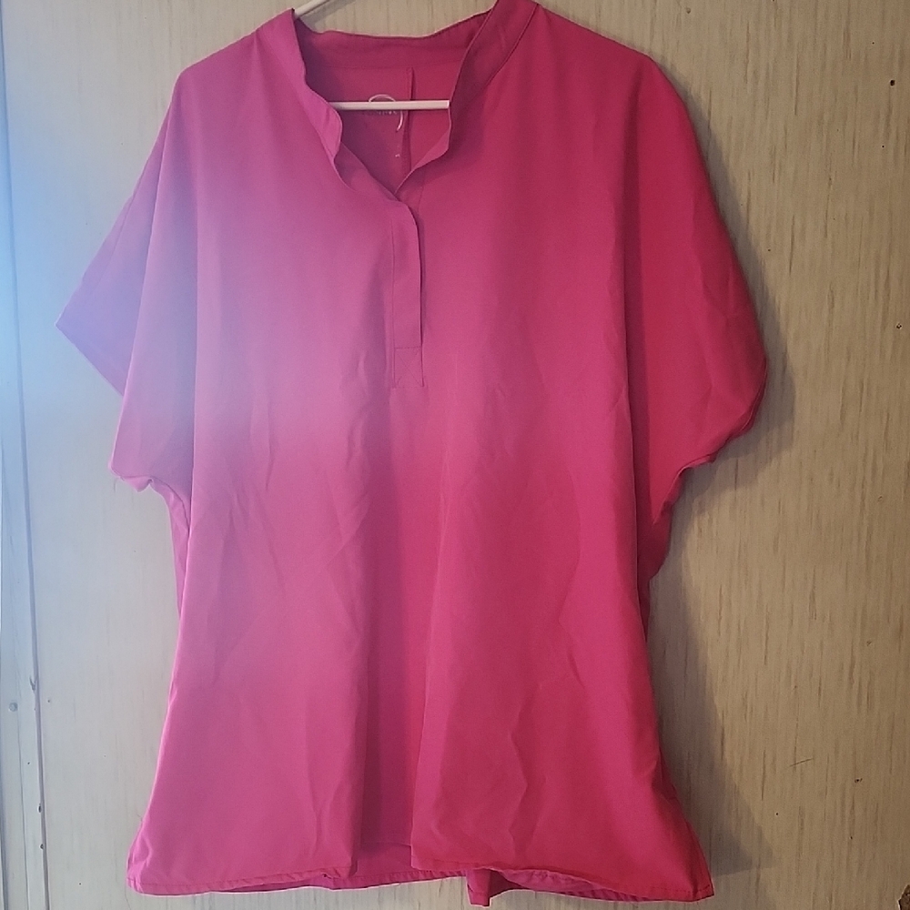 Women's Pink scrub top